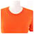 Hermès Kurzarm-Silk-Strickpullover mit geprägtem Rundhalsausschnitt Orange  - Ansicht 4
