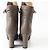 Botas curtas de couro com fivela Kelly da Hermès Cinza - vista 3