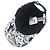 Cappello D-PLAYER in cotone e polietilene Toile du Jouy Christian Dior Bianco Blu navy - vista 6