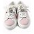 Hermès Day Kelly Buckle Canvas-Leder-Sneaker Pink - Ansicht 4