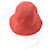 Cappello in cotone metallico Hermès Arancione - vista 4