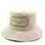 Baumwoll-Bucket-Hut mit gesticktem Dior-Logo Beige