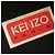 Lederstiefel KENZOWAVE NIGO mit Mohnblumenprint Kenzo Blau Marineblau - Ansicht 8