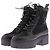 Botas de cuero negro Louis Vuitton Talla 40