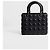 Christian Dior Borsa Lady Dior My ABCDior Nero - vista 4