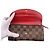 Portafoglio Lungo in Tela Damier Louis Vuitton Marrone Damier ebene - vista 5