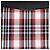 Borsa a tracolla mini in tela a quadri nera Burberry Nero - vista 7
