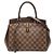 Louis Vuitton Marrone Damier Ébène Rivoli PM