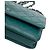 Wallet On Chain Chanel Blue CC Geldbörse aus gestepptem Lammleder mit Kette Blau - Ansicht 10
