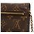 Pochette Weekend con Catena e Animazione Natalizia Louis Vuitton Monogramma Marrone Orsi sugli Sci - vista 10