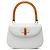 Gucci Bianco Pelle di Vitello Bakelite Notte