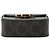 Céline Celine Mini Triomphe in Tela Rivestita Claude Marrone Marrone scuro - vista 3