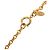 Collana pendente CC trapuntata in oro placcato Chanel D'oro - vista 4