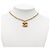 Collana pendente CC trapuntata in oro placcato Chanel D'oro - vista 6