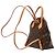 Zaino Moon Monogram Marrone Louis Vuitton - vista 2