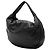 LOEWE Hobo Calle in Pelle Nera con Lucchetto Nero - vista 2