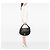 LOEWE Hobo Calle in Pelle Nera con Lucchetto Nero - vista 7
