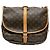 Bolsa de Ombro Saumur 35 Monograma Louis Vuitton Marrom - Ansicht 2