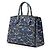 Borsa City Steamer MM in pizzo floreale Louis Vuitton Nero Bianco Blu - vista 2