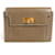 Porte-monnaie compact Kelly Pocket d'Hermès en gris Etoupe Marron Taupe  - vue 1