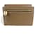 Porte-monnaie compact Kelly Pocket d'Hermès en gris Etoupe Marron Taupe  - vue 2