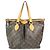 Borsa Louis Vuitton Monogram Palermo PM Marrone - vista 3