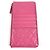 Cartera larga de cuero rosa Chanel - vista 2