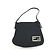 Borsa in satin nero Fendi