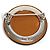 Set di spille con logo Louis Vuitton Marrone Argento - vista 3