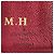 Billetera compacta con cremallera Monogram Cherry Louis Vuitton Castaño Roja - vista 9