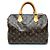 Borsa Speedy 30 in tela Monogram Louis Vuitton Marrone