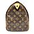Borsa Speedy 30 in tela Monogram Louis Vuitton Marrone - vista 3
