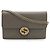 GUCCI Portafoglio a Spalla con Catena Interlocking G Marrone
