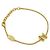 Louis Vuitton LV&ME M Initial Gold Charm Armband Golden - Ansicht 3