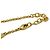 Louis Vuitton LV&ME M Initial Gold Charm Armband Golden - Ansicht 6