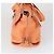 Borsa Sofia in pelle granulata grande Salvatore Ferragamo Arancione - vista 3