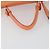 Borsa Sofia in pelle granulata grande Salvatore Ferragamo Arancione - vista 7