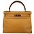 Hermès Kelly 32 Graine Couchevel Pelle Gialla 28 Giallo