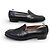 JM Weston SCARPE EDWARD GREEN MONTPELLIER 12E 46 MOCASSINI IN PELLE NERA Nero - vista 3