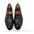 JM Weston SCARPE EDWARD GREEN MONTPELLIER 12E 46 MOCASSINI IN PELLE NERA Nero - vista 8