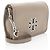 Borsa a tracolla in pelle Britten Combo di Tory Burch Grigio - vista 2