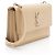 Borsa a Spalla Media Monogram Sunset in Pelle di Vitello Grana Saint Laurent Marrone Beige - vista 2
