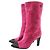 Timeless Chanel G33119 Gabriel Coco Wildlederstiefel Schwarz Lila