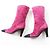 Timeless Chanel G33119 Gabriel Coco Wildlederstiefel Schwarz Lila - Ansicht 3