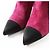 Timeless Chanel G33119 Gabriel Coco Wildlederstiefel Schwarz Lila - Ansicht 6