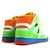 Sneakers in pelle e gomma a taglio alto Gucci Multicolore - vista 7
