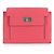 Billetera compacta Kelly de Hermès Rosa