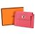 Billetera compacta Kelly de Hermès Rosa - vista 2