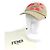 Gorra de béisbol de algodón con bordado floral de logo Fendi - vista 2
