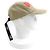Gorra de béisbol de algodón con bordado floral de logo Fendi - vista 4